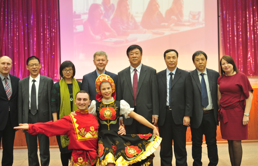 韩猛书记率代表团访问俄罗斯克拉斯诺亚尔斯克高校